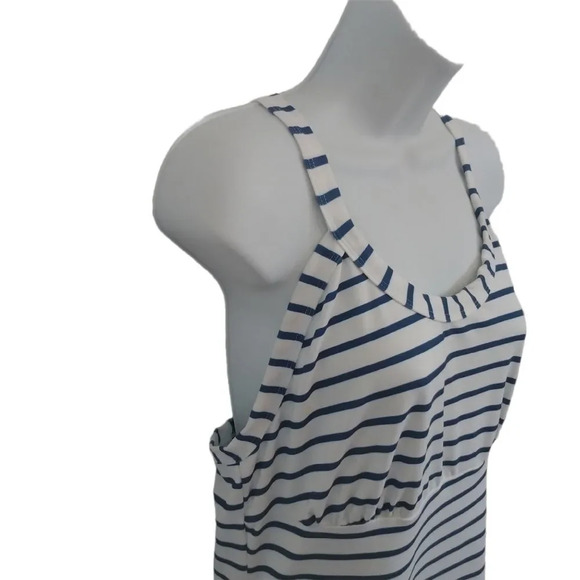 Striped Sportswear/Activewear/Swim Coverup  Dress S - Picture 3 of 9